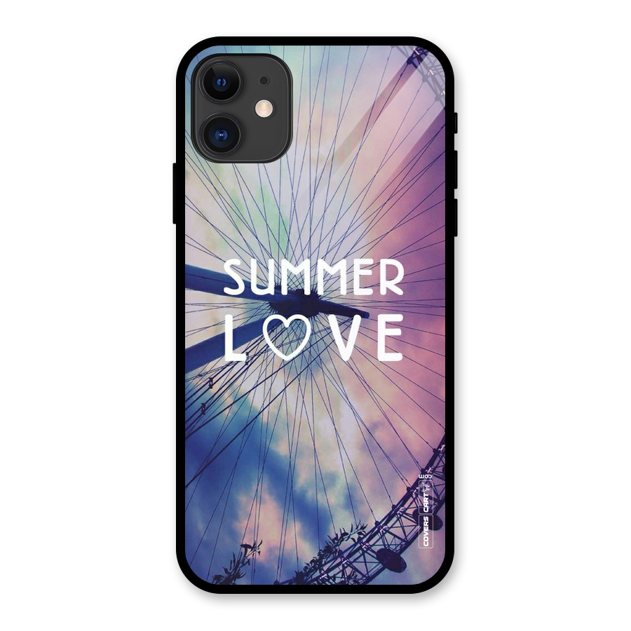 Beach Dreams Glass Back Case for iPhone 11