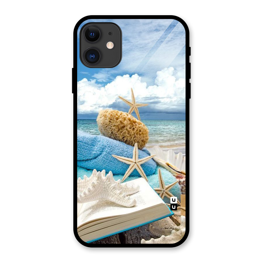 Beach Sky Glass Back Case for iPhone 11