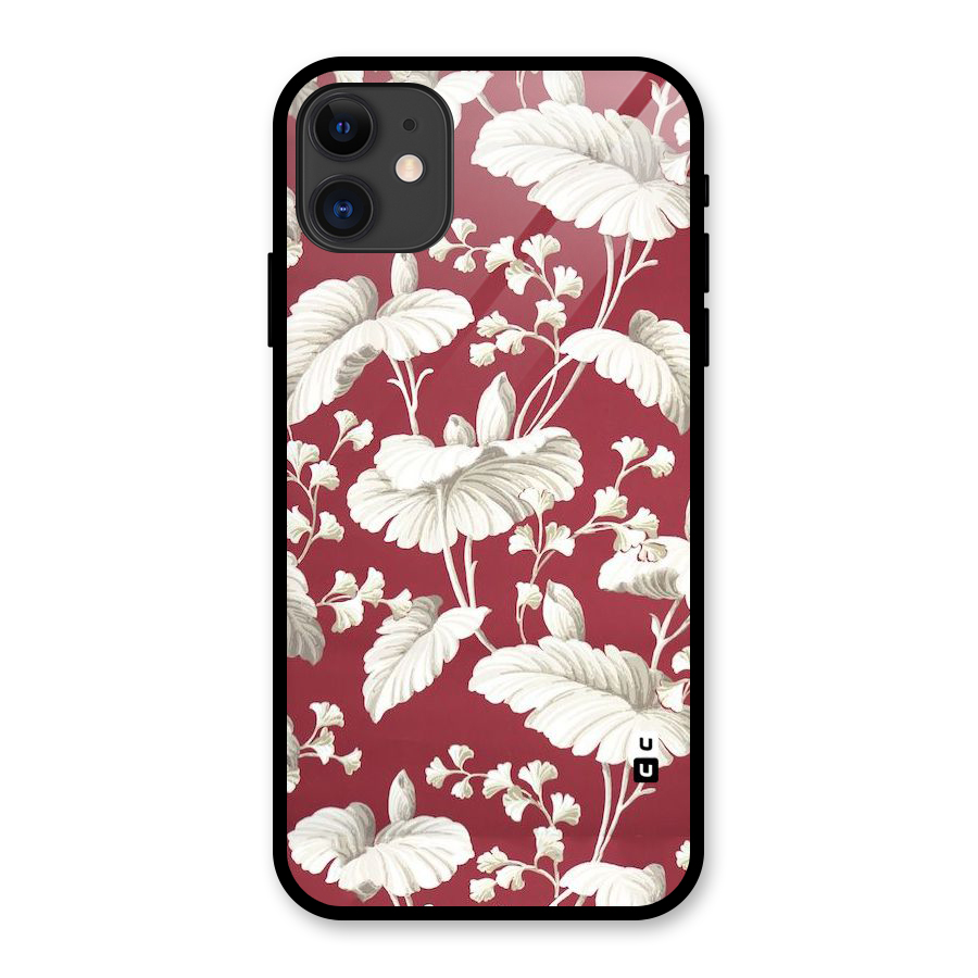Beautiful Petals Glass Back Case for iPhone 11