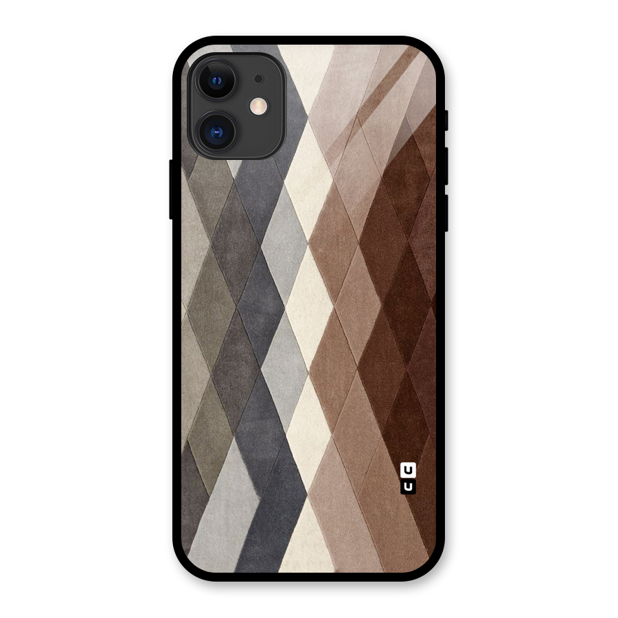 Beautiful Shades Of Diamonds Glass Back Case for iPhone 11