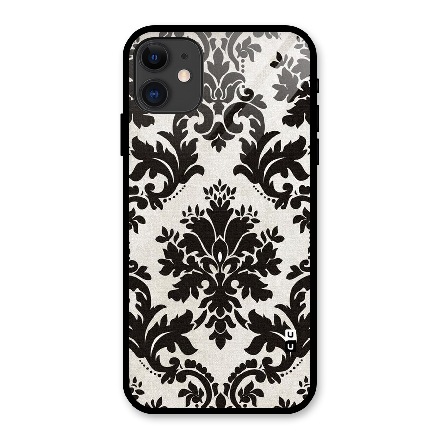 Black Beauty Glass Back Case for iPhone 11