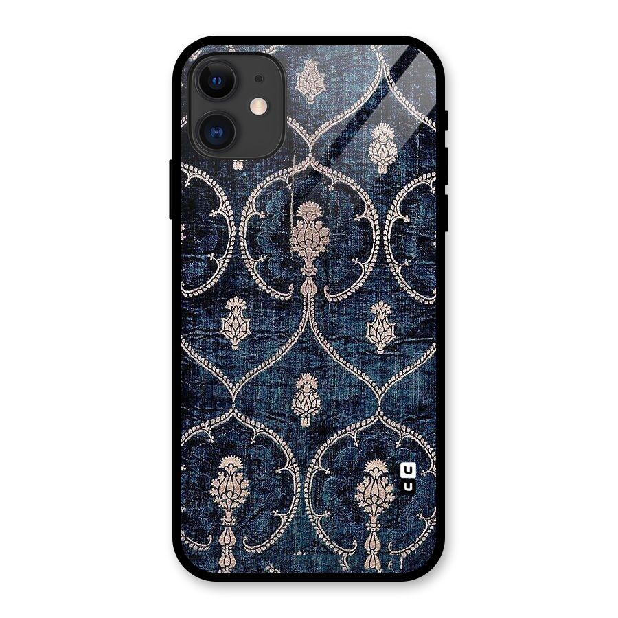 Blue Shade Rug Glass Back Case for iPhone 11