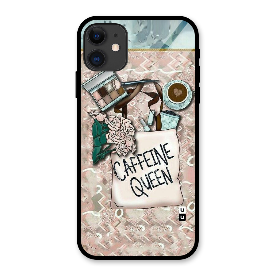 Caffeine Queen Glass Back Case for iPhone 11