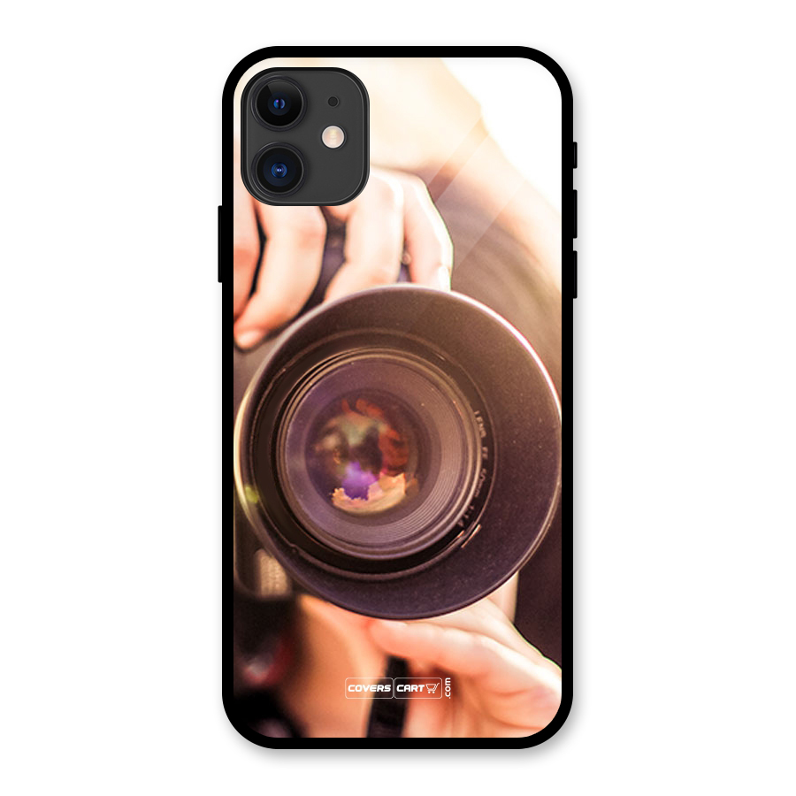 Camera Lovers Glass Back Case for iPhone 11