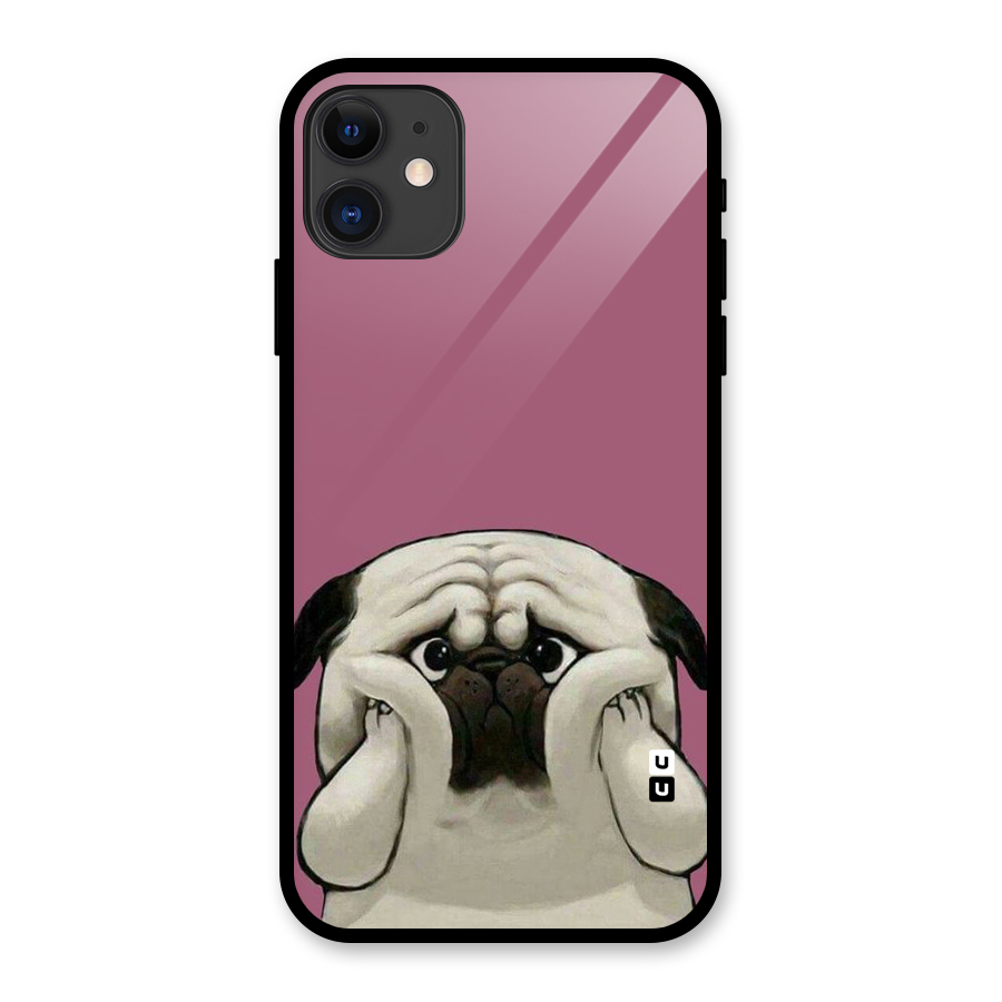Chubby Doggo Glass Back Case for iPhone 11