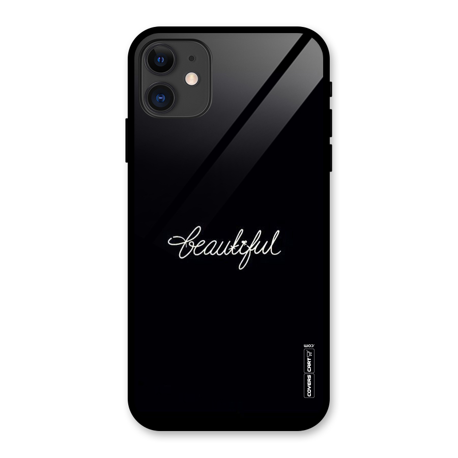 Classic Beautiful Glass Back Case for iPhone 11