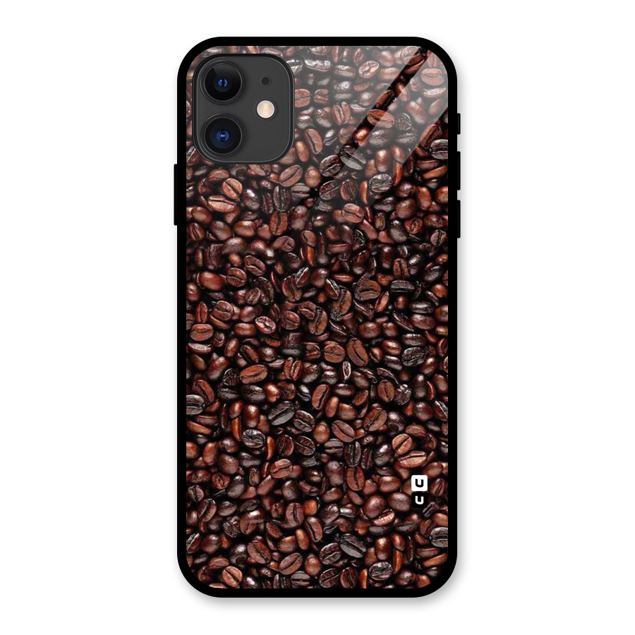 Cocoa Beans Glass Back Case for iPhone 11