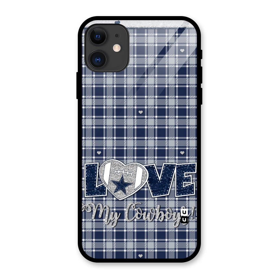 Cowboy Love Glass Back Case for iPhone 11