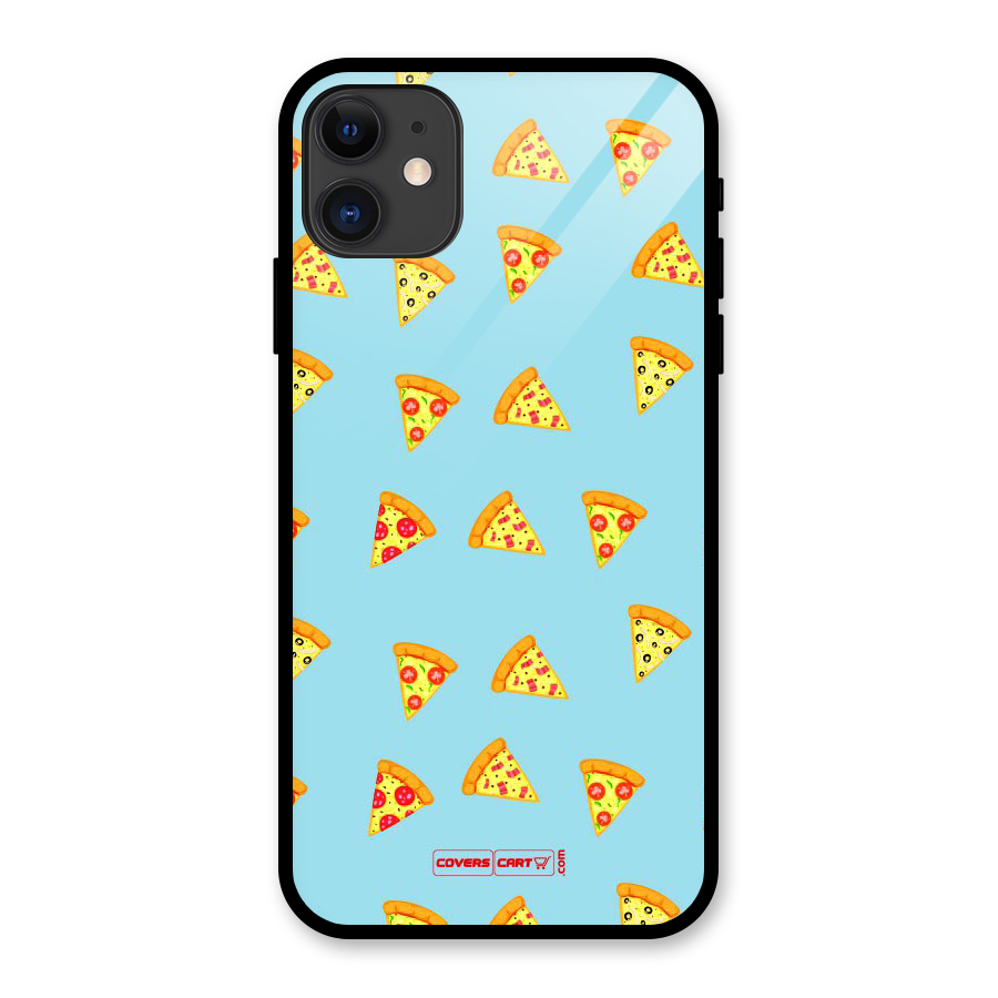 Cute Slices of Pizza Glass Back Case for iPhone 11