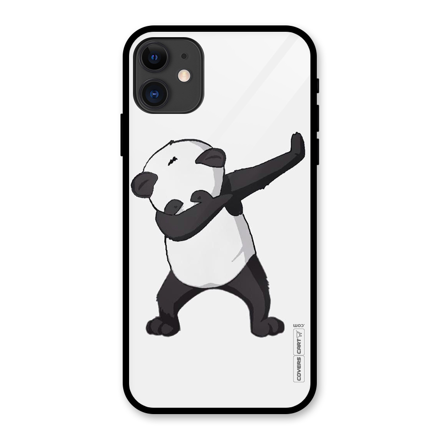 Dab Panda Shoot Glass Back Case for iPhone 11
