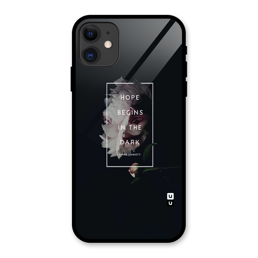 Dark Hope Glass Back Case for iPhone 11