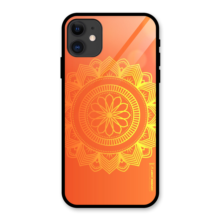 Diwali Rangoli Glass Back Case for iPhone 11
