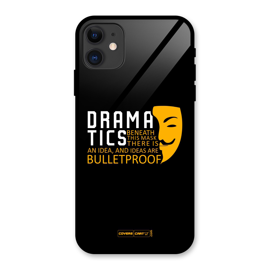 Dramatics Glass Back Case for iPhone 11