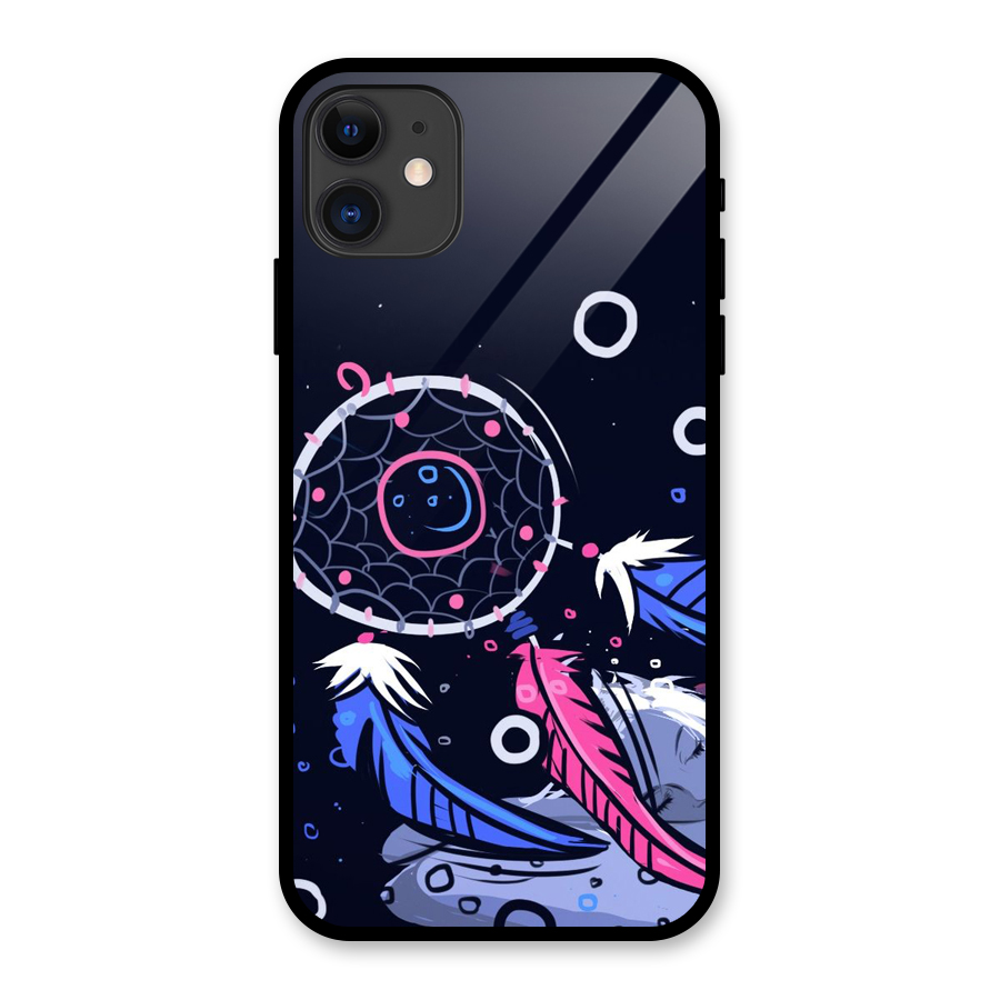 Dream Catcher Minimal Glass Back Case for iPhone 11