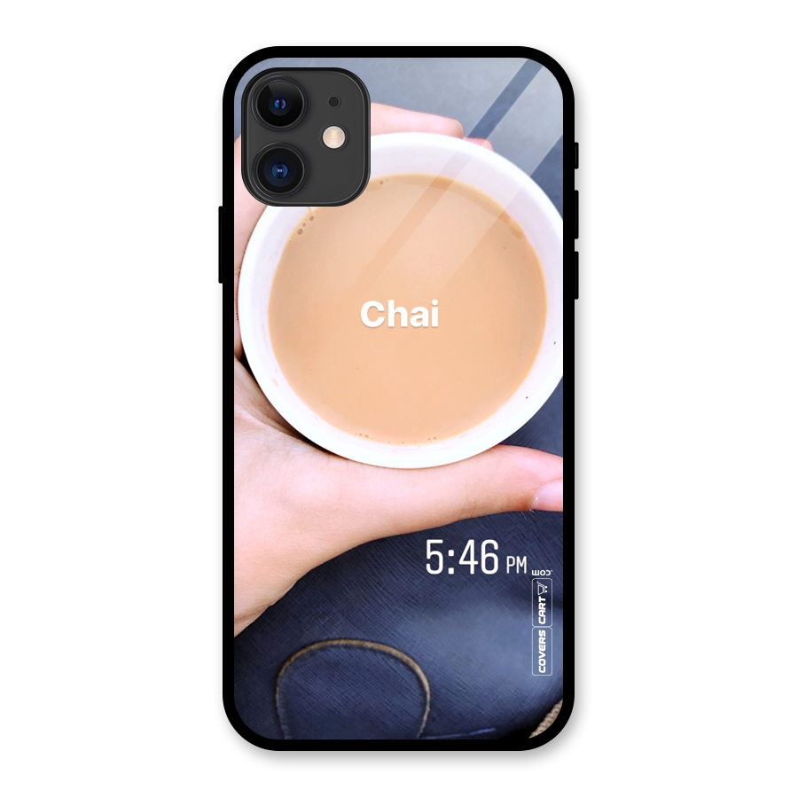 Evening Tea Glass Back Case for iPhone 11