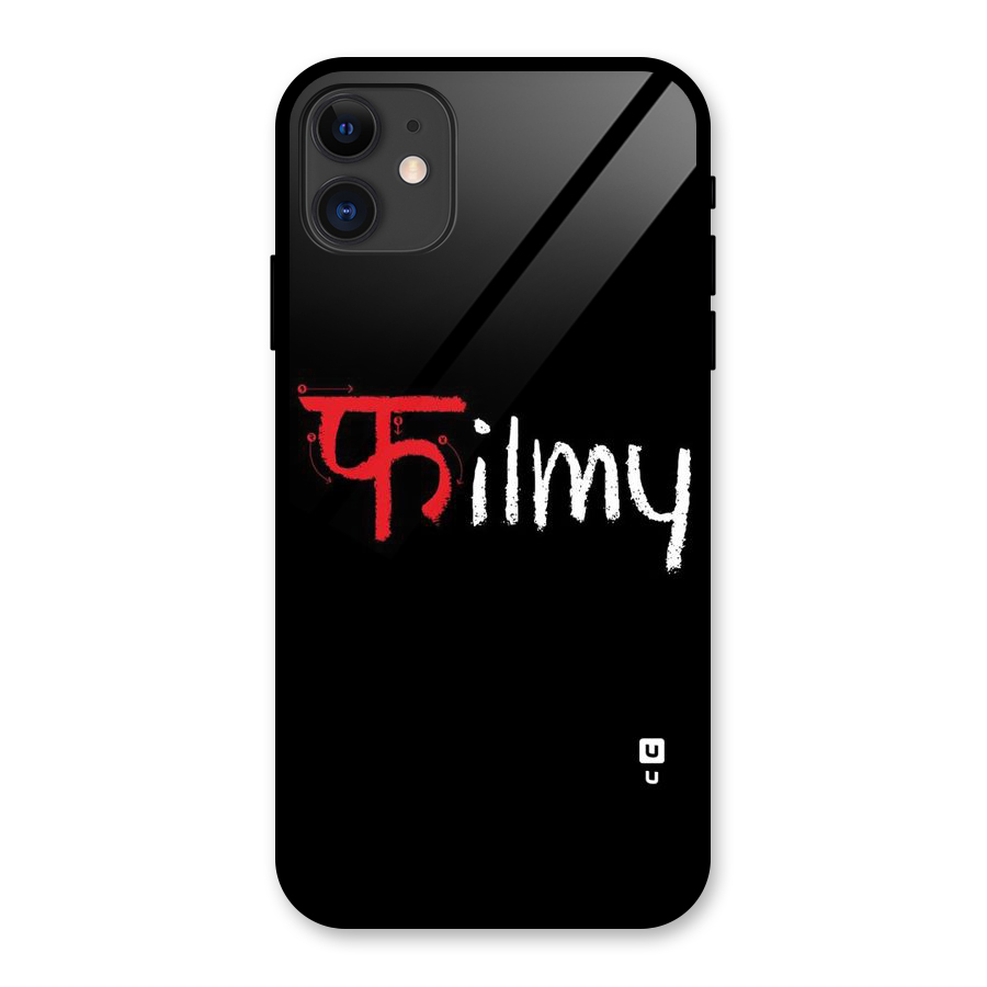 Filmy Glass Back Case for iPhone 11