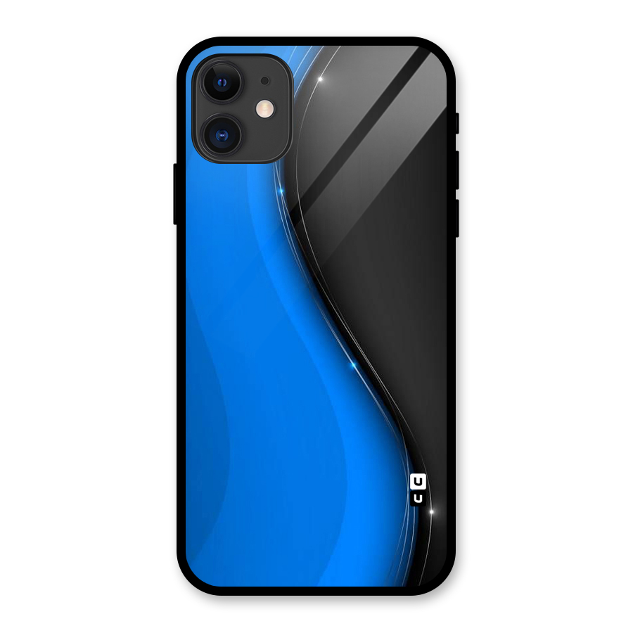 Flowing Colors Glass Back Case for iPhone 11