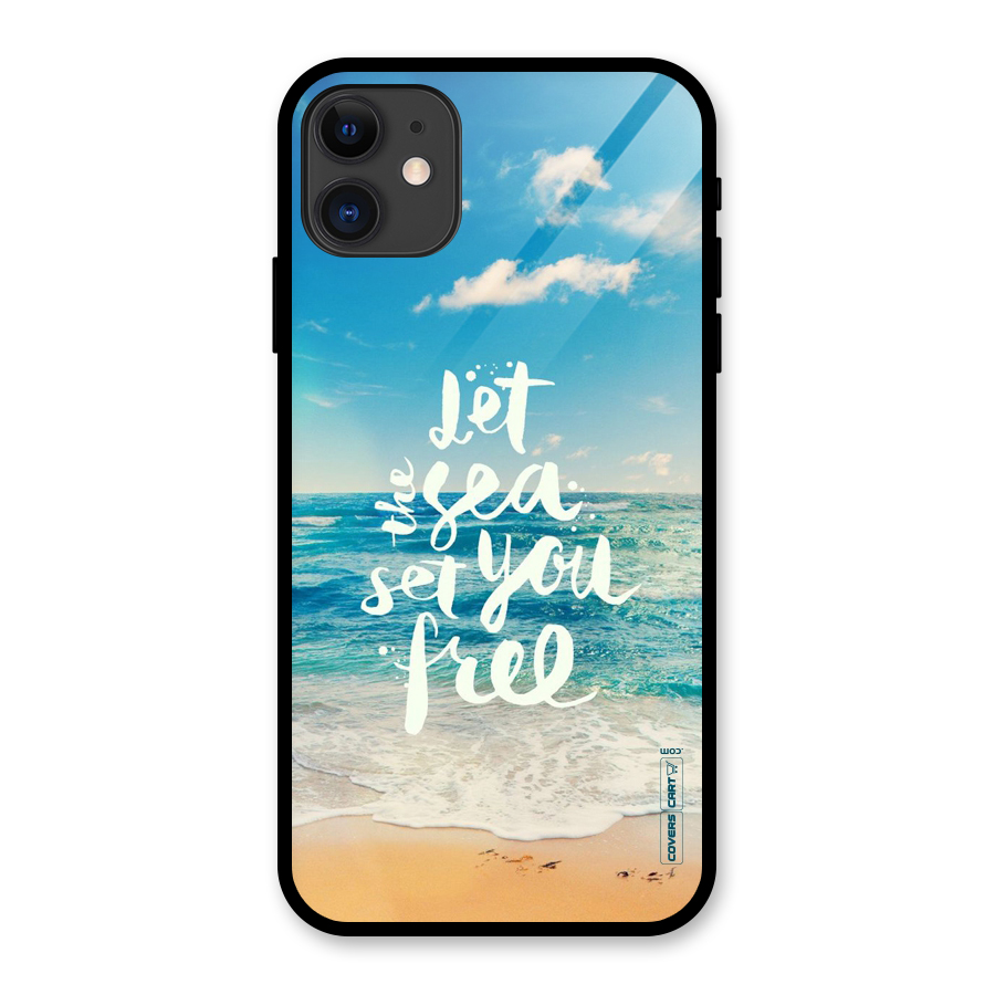 Free Sea Glass Back Case for iPhone 11