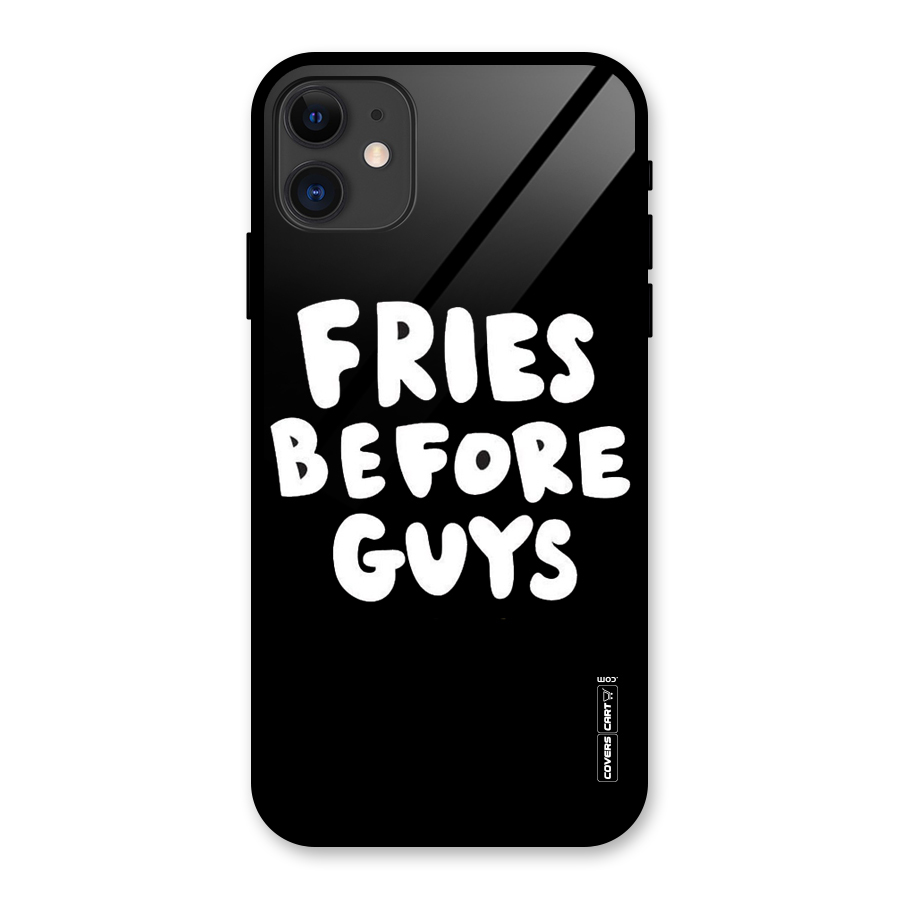 Fries Always Glass Back Case for iPhone 11