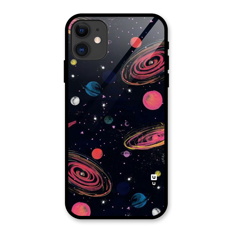 Galaxy Beauty Glass Back Case for iPhone 11