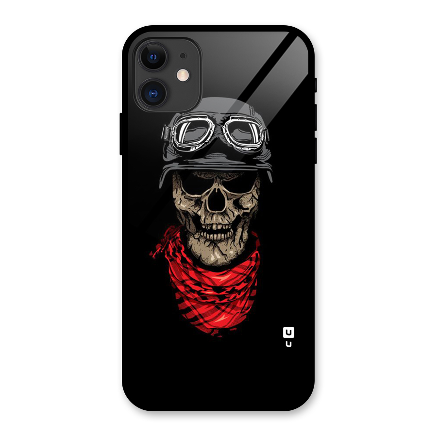 Ghost Swag Glass Back Case for iPhone 11