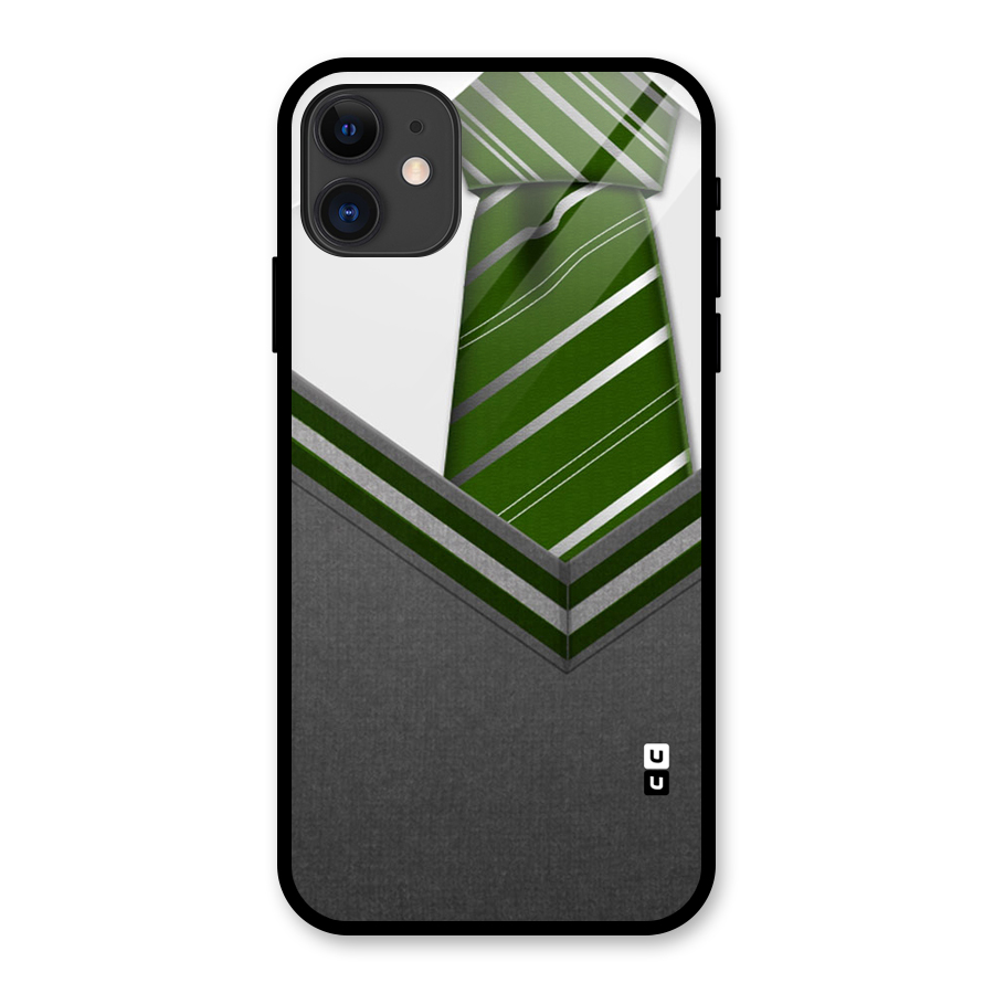 Grey Sweater Glass Back Case for iPhone 11