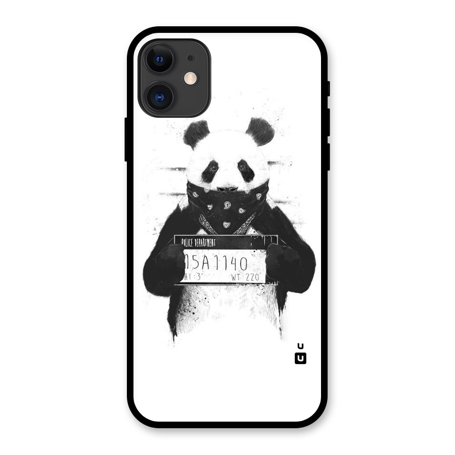 Guilty Panda Glass Back Case for iPhone 11