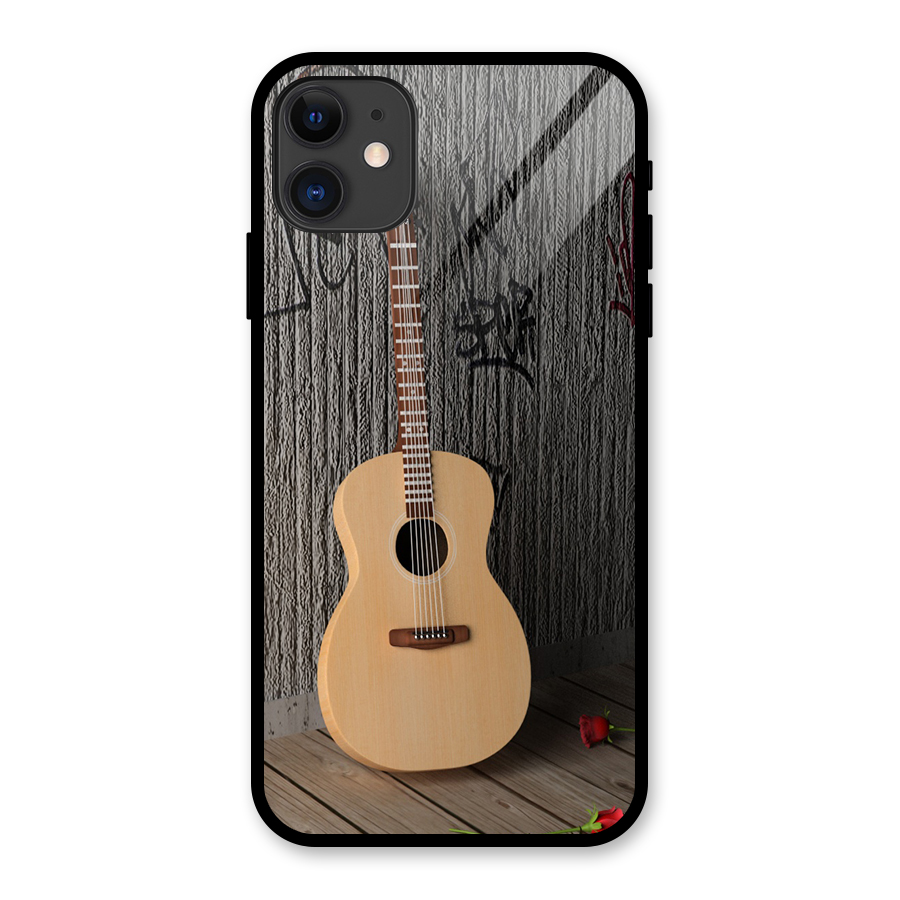 Guitar Classic Glass Back Case for iPhone 11