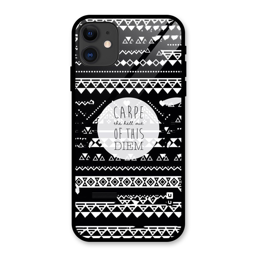 Hell Diem Glass Back Case for iPhone 11