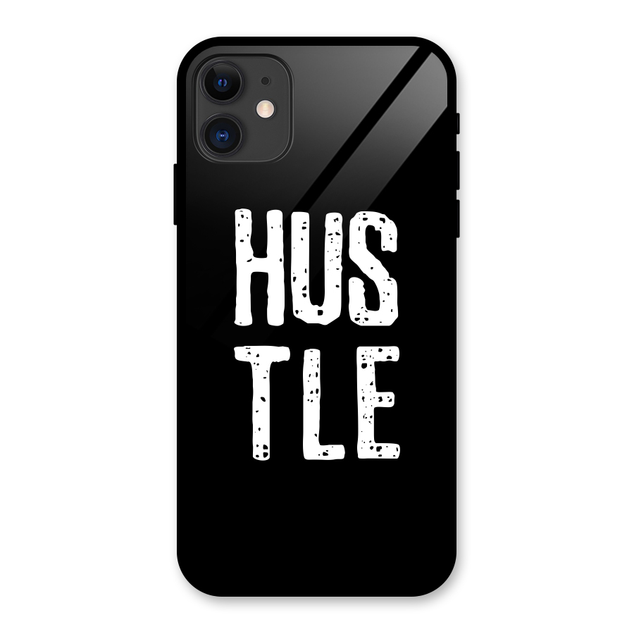 Hustle Glass Back Case for iPhone 11