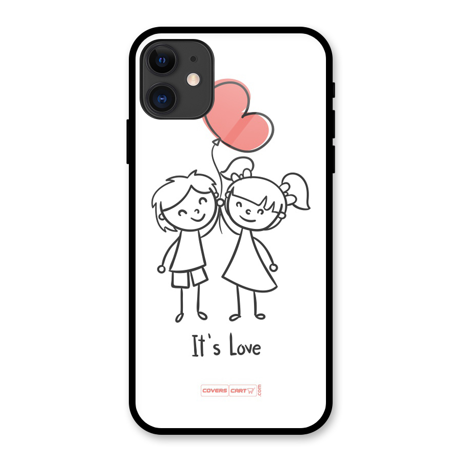 Its Love Glass Back Case for iPhone 11