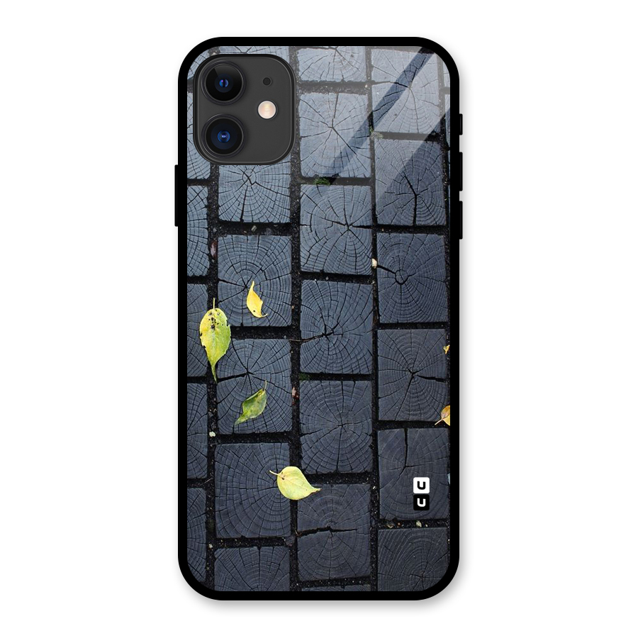 Leaf On Floor Glass Back Case for iPhone 11