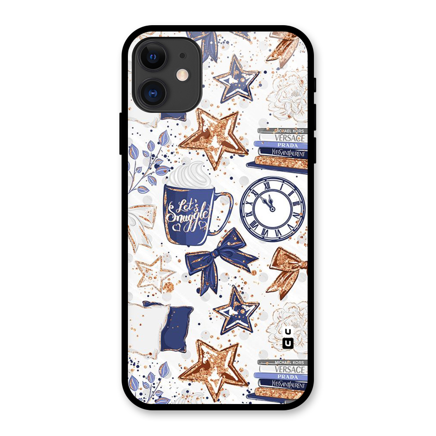 Lets Snuggle Glass Back Case for iPhone 11