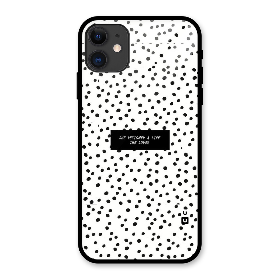 Life Loved Glass Back Case for iPhone 11