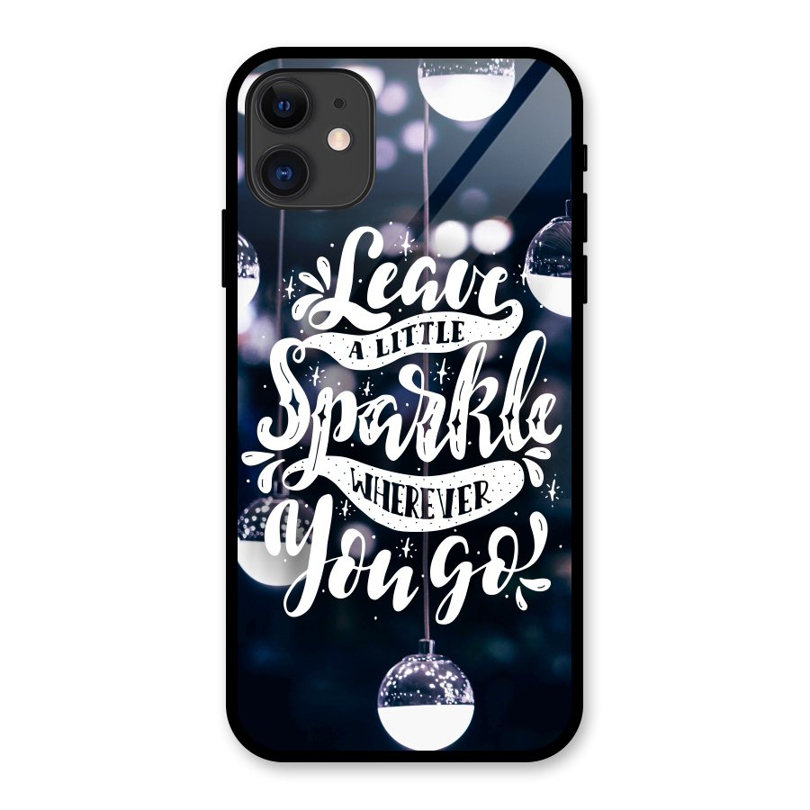 Little Spark Glass Back Case for iPhone 11