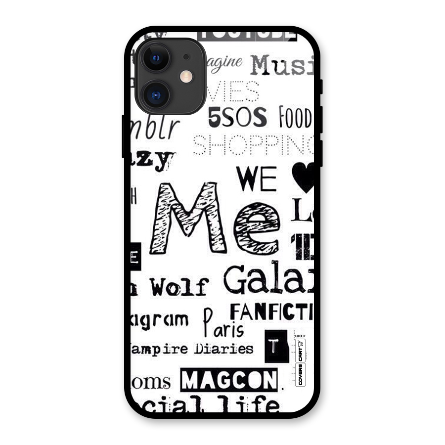 Love Things Glass Back Case for iPhone 11