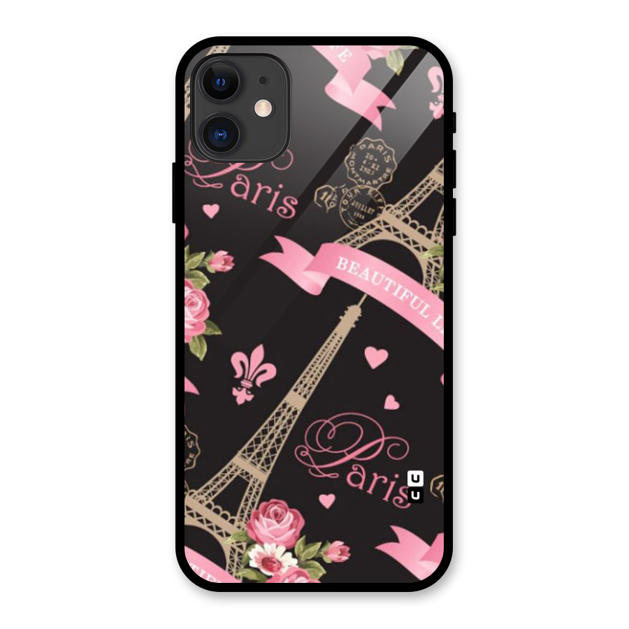 Love Tower Glass Back Case for iPhone 11