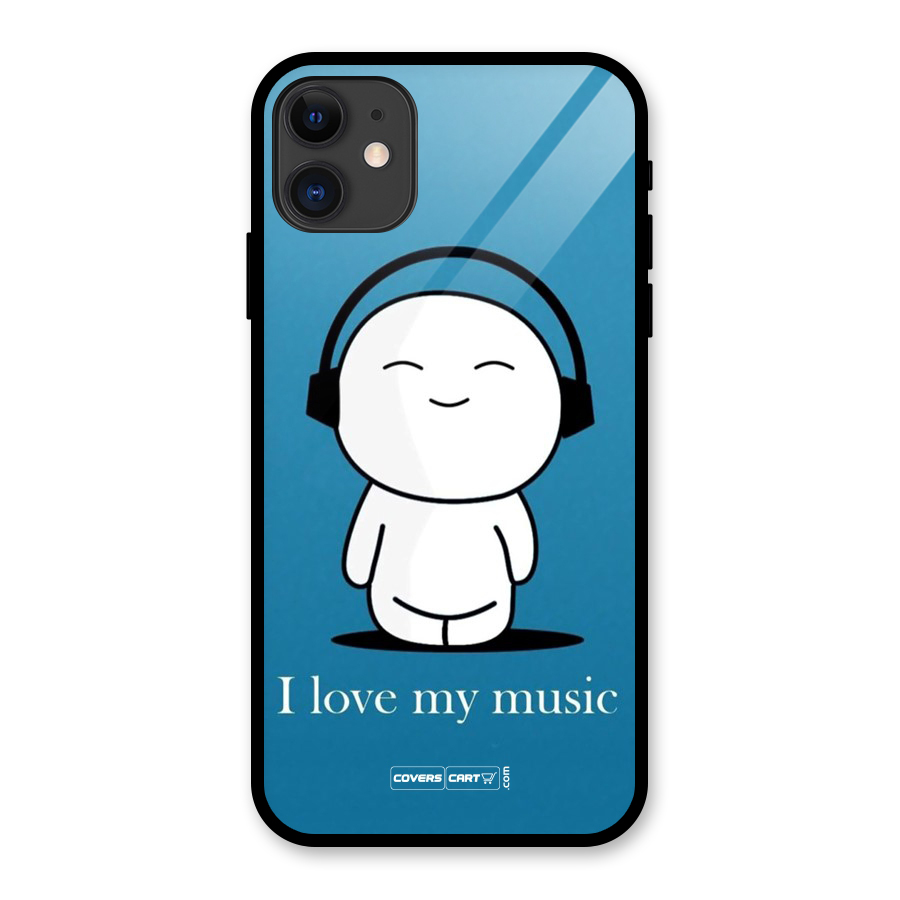 Love for Music Glass Back Case for iPhone 11
