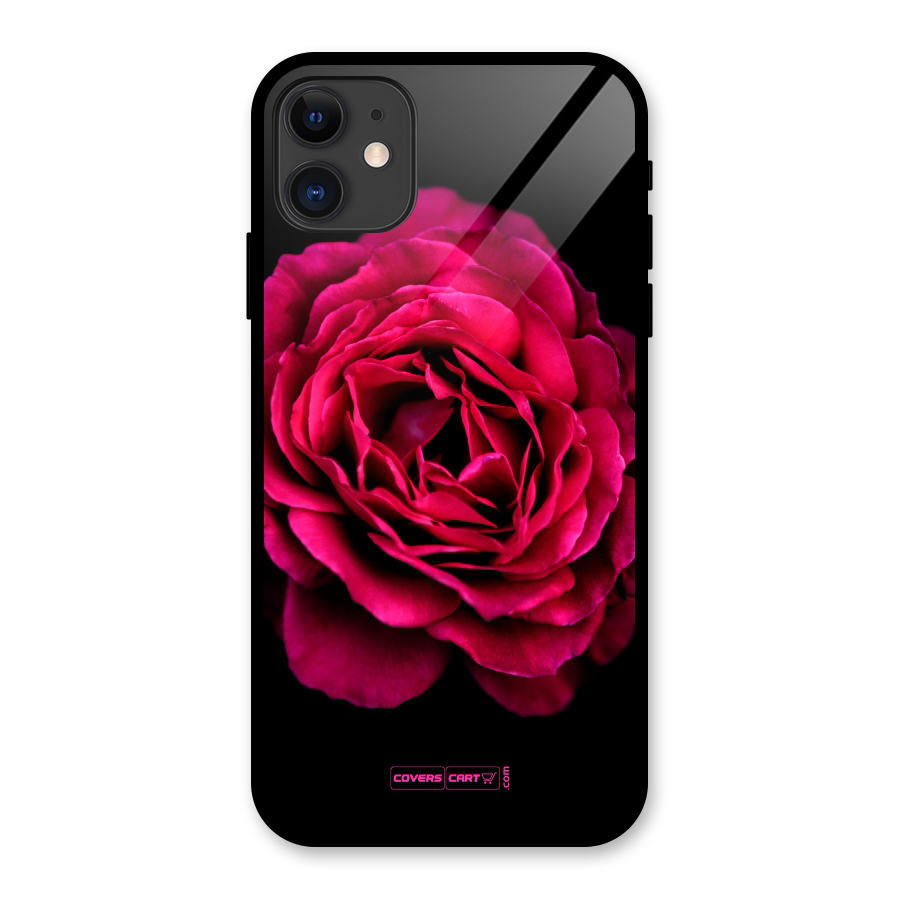 Magical Rose Glass Back Case for iPhone 11