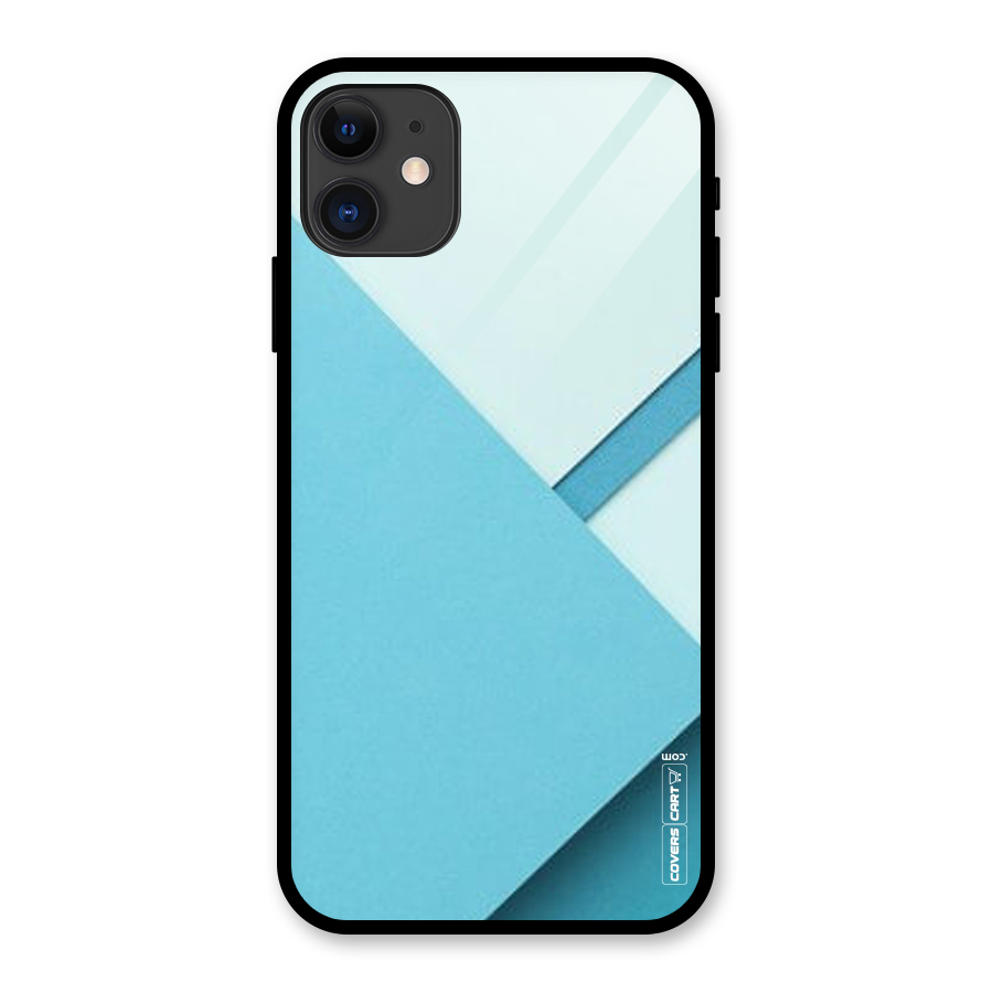 Material Design Glass Back Case for iPhone 11