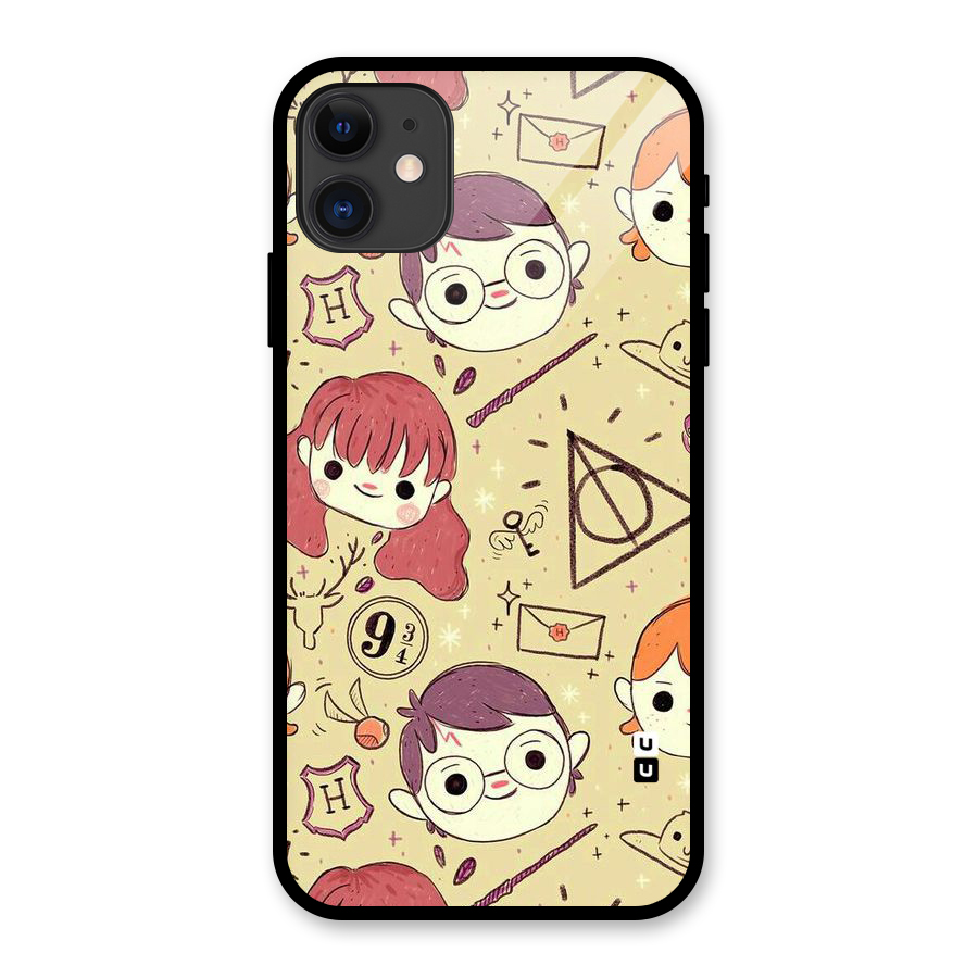 Nerds Glass Back Case for iPhone 11