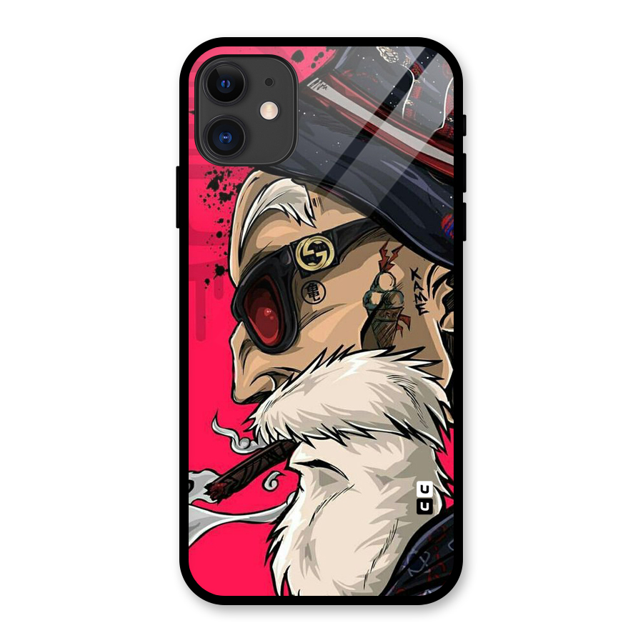 Old Man Swag Glass Back Case for iPhone 11