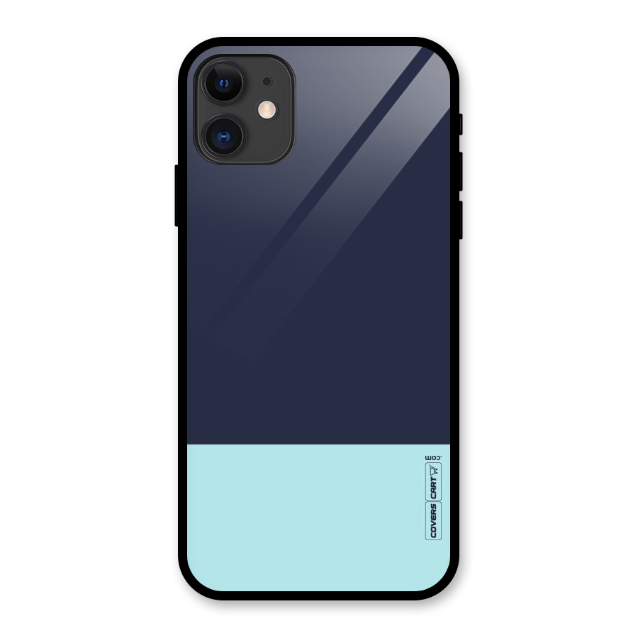 Pastel Blues Glass Back Case for iPhone 11