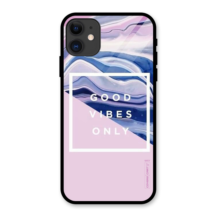 Pastel Color Vibes Glass Back Case for iPhone 11