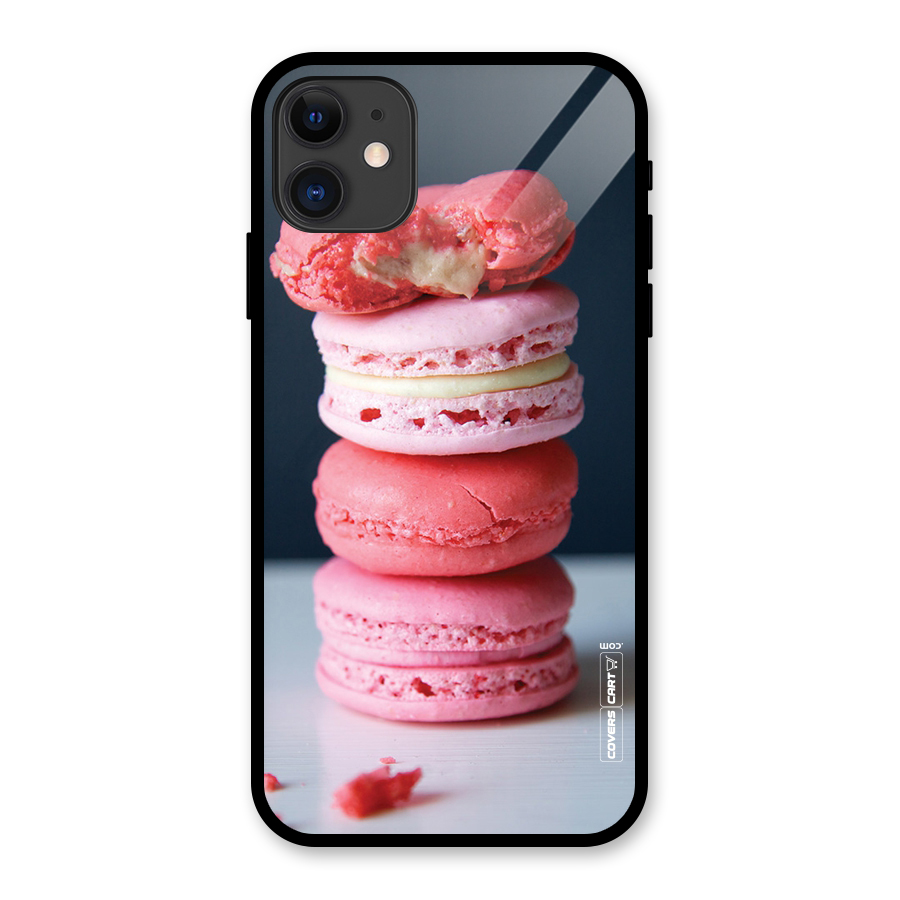 Pastel Macroons Glass Back Case for iPhone 11