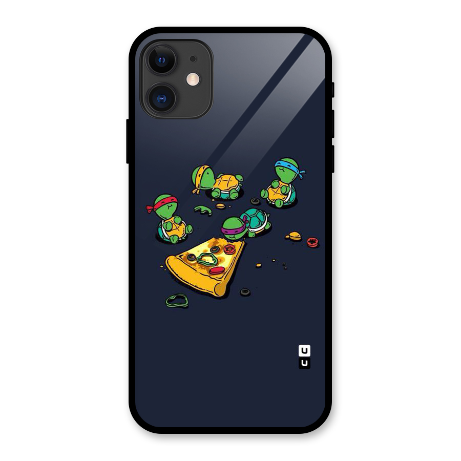 Pizza Overload Glass Back Case for iPhone 11