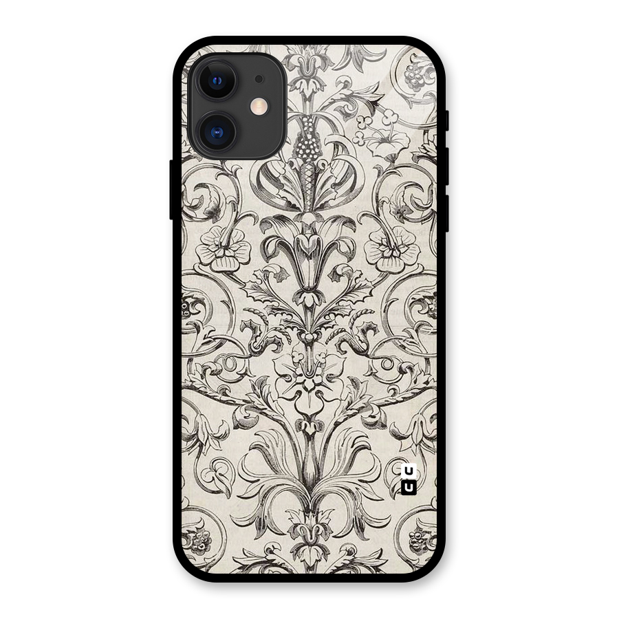 Pleasing Artsy Design Glass Back Case for iPhone 11