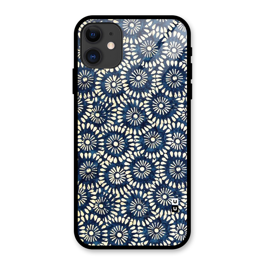 Pretty Circles Glass Back Case for iPhone 11