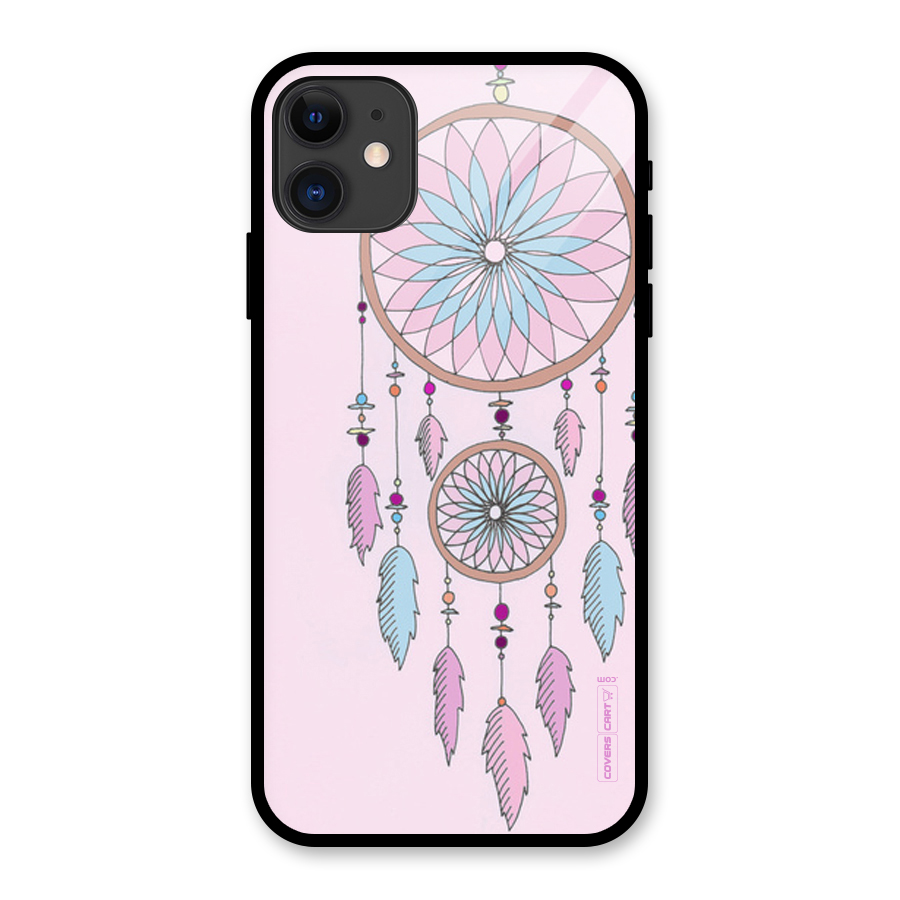 Pretty Dream Catcher Glass Back Case for iPhone 11