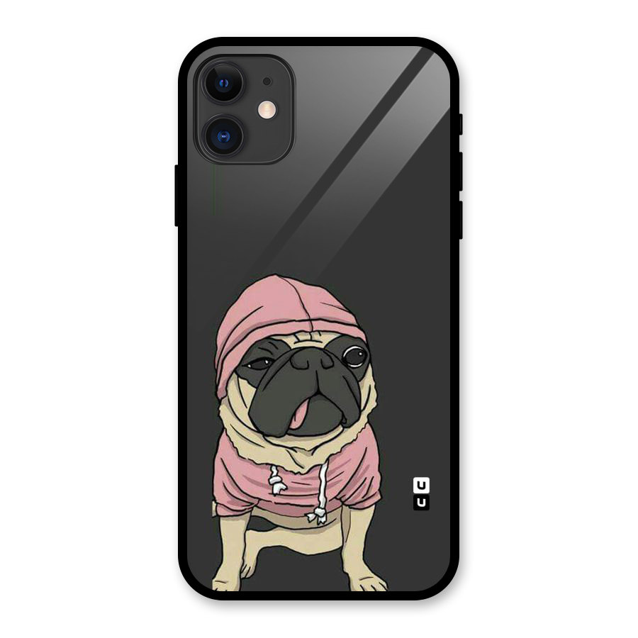 Pug Swag Glass Back Case for iPhone 11